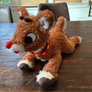 Vintage Hallmark Rudolph Plush Stuffed Toy